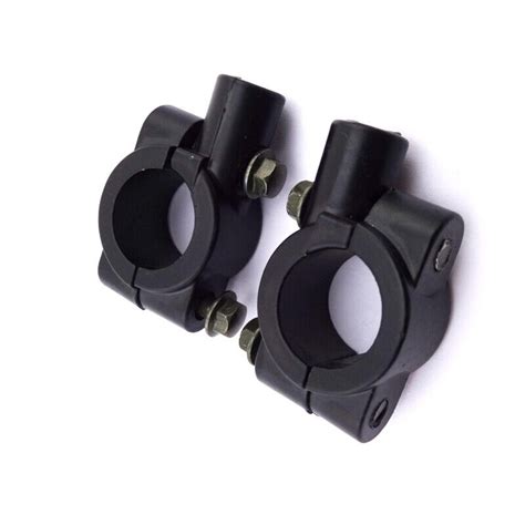 8mm Mirror Mount Holders Bracket Clamp For 7 8 22mm Handlebar Atv Quad