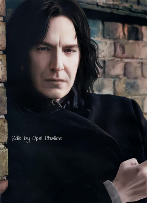 Severus Snape Looking Through You By OpalChalice On DeviantArt Harry