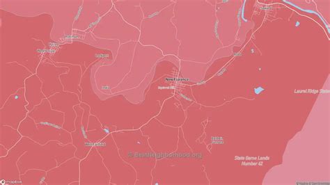 New Florence, PA Political Map – Democrat & Republican Areas in New ...