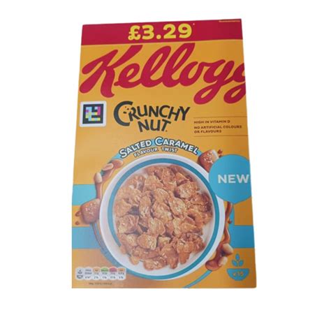 Kelloggs Crunchy Nut Salted Caramel 6x460g