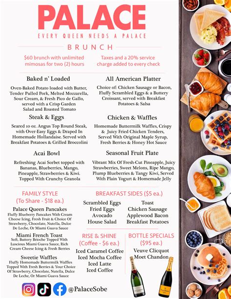 Best Drag Brunch in South Beach, Miami | Palace Bar & Restaurant