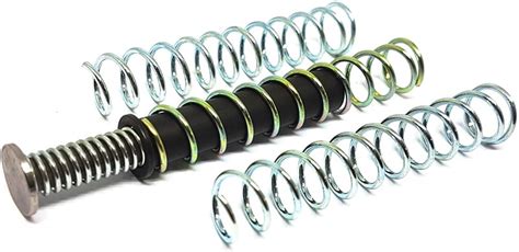 The DPM recoil system replaces the guide rod with a piston-spring ...