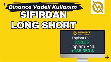 Binance Futures Nas L Kullan L R Para Aktar Long Short Kullan M