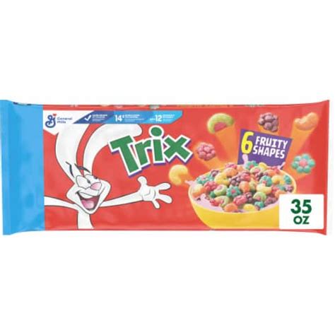 General Mills Trix Bag Cereal 35 Oz Kroger