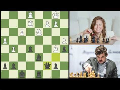 Polgar Is Awesome Magnus Carlsen Vs Judit Polgar Youtube