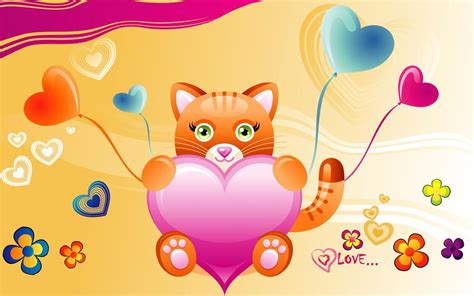 🔥 [42+] Valentine Cats Wallpapers | WallpaperSafari