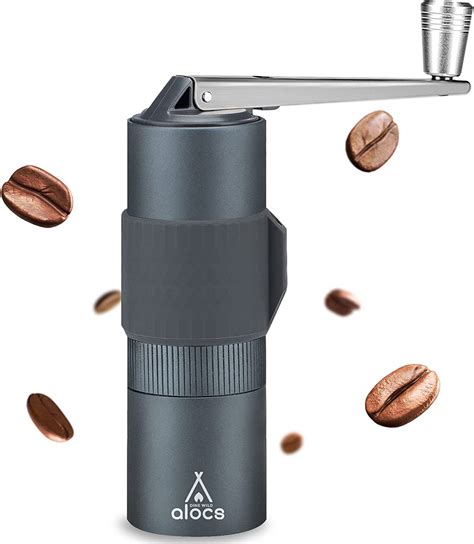 ALOCS Manual Coffee Grinder with Adjustable Setting