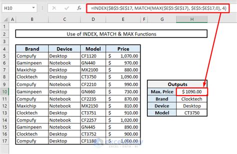 Index Match And Max With Multiple Criteria In Excel Exceldemy