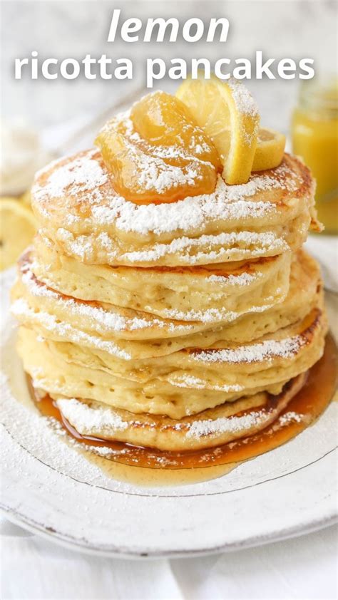 Lemon Ricotta Pancakes Recipe Artofit