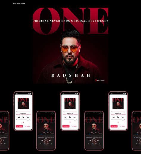 badshah  album design behance