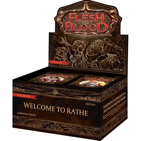 Flesh and Blood – Crucible of War Booster Box – Unlimited – TCG Laden