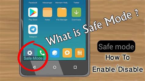 What Is Safe Mode On Android Devices How To Enable Disable Youtube