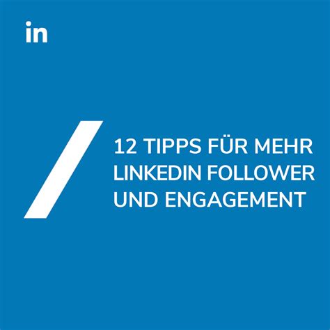 Tipps Um Mehr Linkedin Follower Zu Generieren