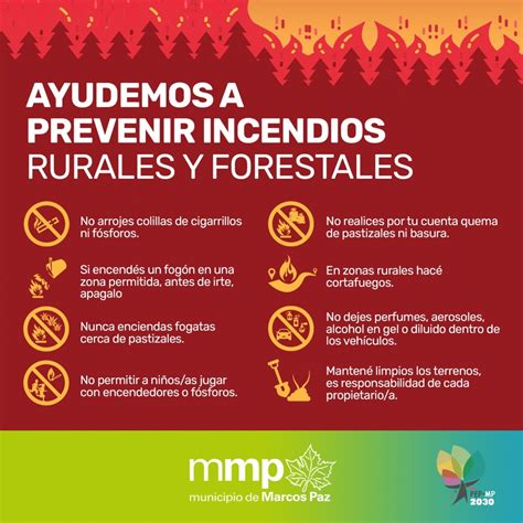 Recomendaciones Para Prevenir Incendios Forestales Y Rurales