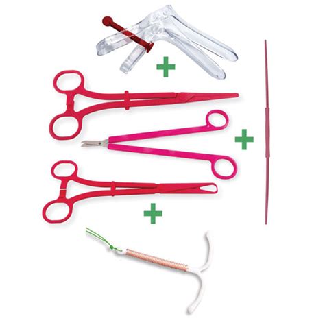 KIT MONOUSO PER INSERIMENTO SPIRALE IUD COMPLETO GYNEAS Sterile