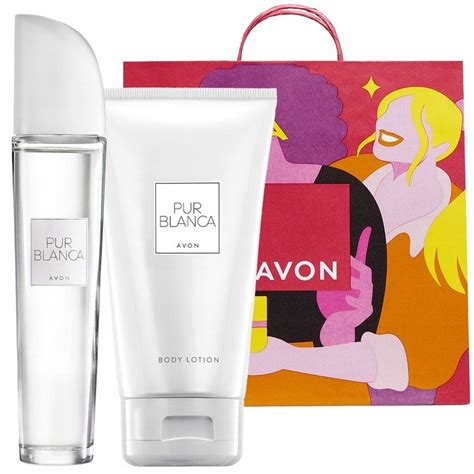 Avon Pur Blanca Zestaw Kosmetyk W Woda Toaletowa Ml Balsam Do