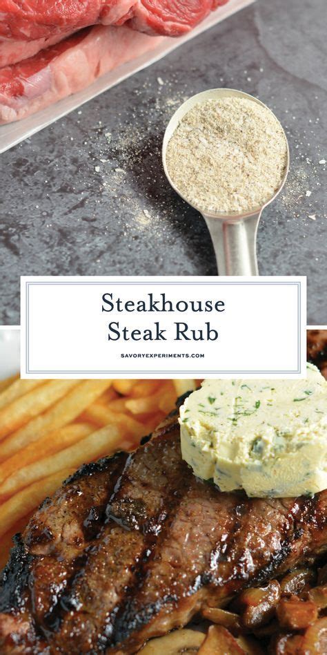 Steakhouse Steak Rub Is A Secret Recipe That I Received From A Friend