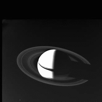 Saturn and some of its moons, photographed by...