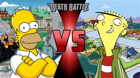 death battle homer  ed  goodstar  deviantart