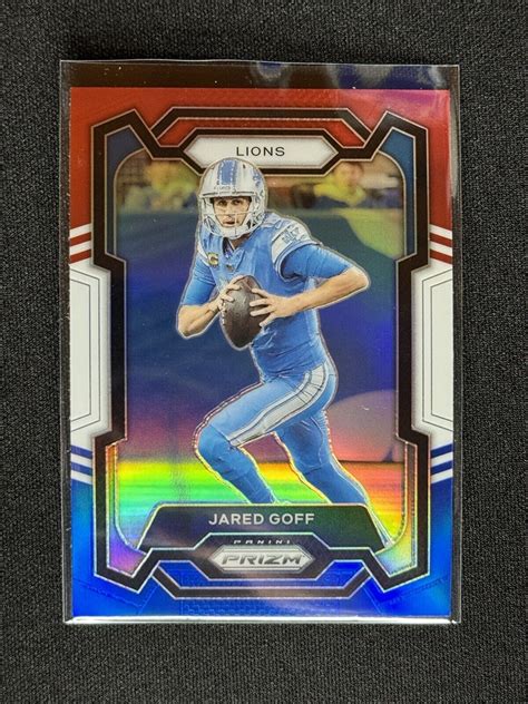 Panini Prizm Red White Blue Prizm Jared Goff For Sale