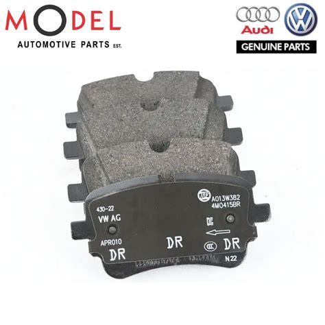 Audi Volkswagen Genuine Rear Brake Pad M Bg Model Automotive Parts