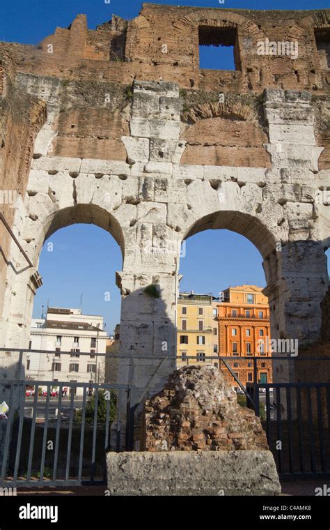 Inside the Roman Colosseum Rome Italy Stock Photo - Alamy