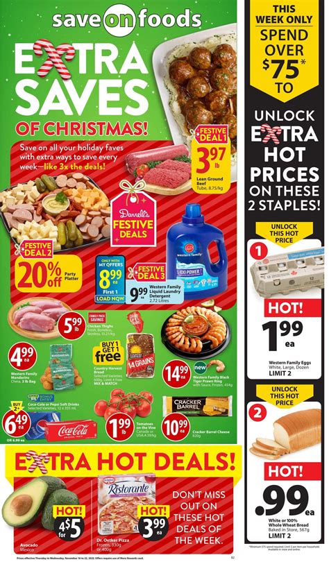 Save On Foods Ab Flyer November To