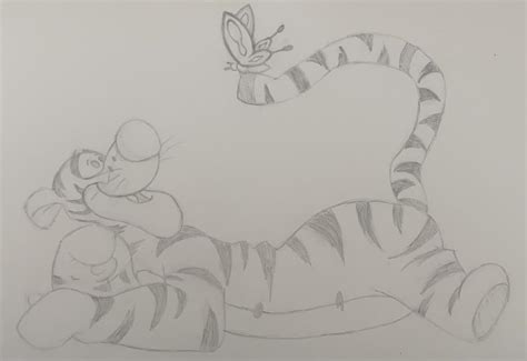 Drawings Of Tigger And Pooh