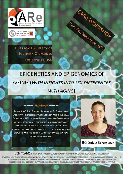 Workshop On Epigenetics And Epigenomics Of Aging With Insights Into