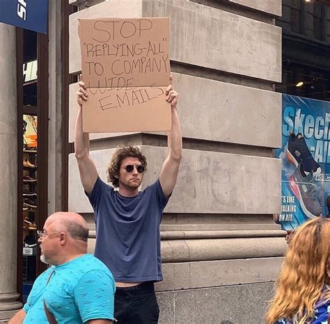 Dude With A Sign Guy Has Won The Internet With 57 Million Followers