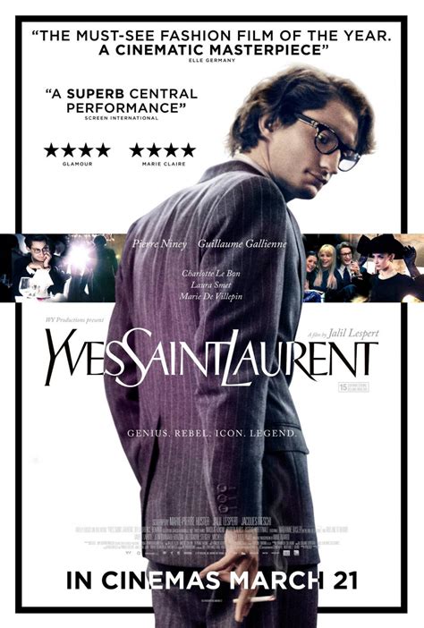 Yves Saint Laurent (#3 of 7): Extra Large Movie Poster Image - IMP Awards