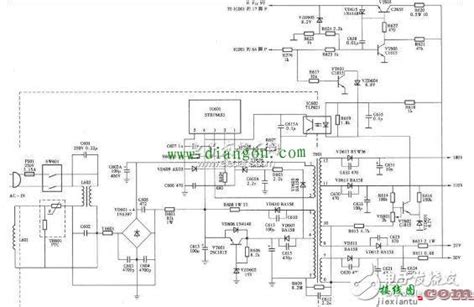 五张24v开关电源原理电路图及工作原理讲解 接线图网