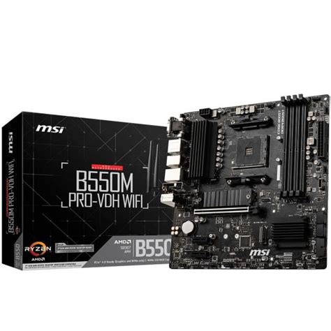 Aufrüstkit Amd Ryzen 5 5500 6x 36ghz 16gb Ram Msi B550m Pro Vdh Wifi Mainboard Arlt