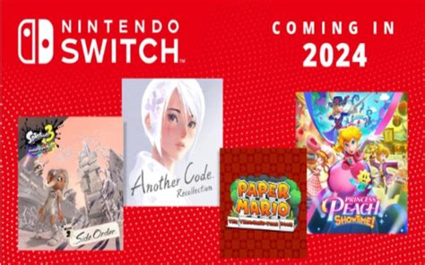 5 Upcoming Nintendo Switch Games for 2024