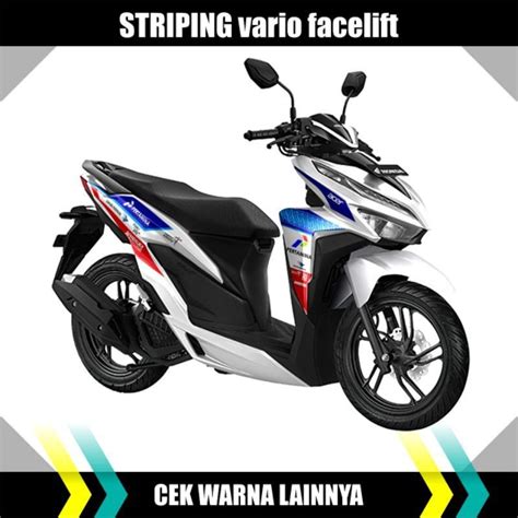 Striping Sticker Honda Vario NEW 125 150 FACELIFT Sticker Variation