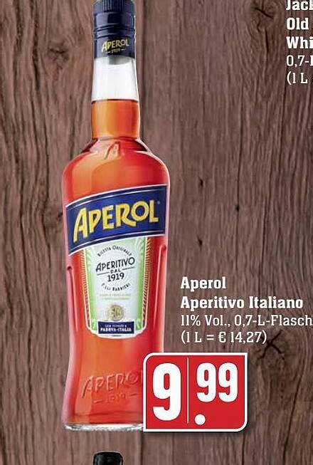 Aperol Aperitivo Italiano Angebot Bei Scheck In Center