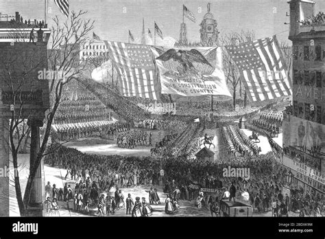 American Civil War, Victory Parade, 1865 Stock Photo - Alamy