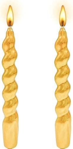 Amazon Twisted Taper Candles Spiral Taper Dinner Candles Stick