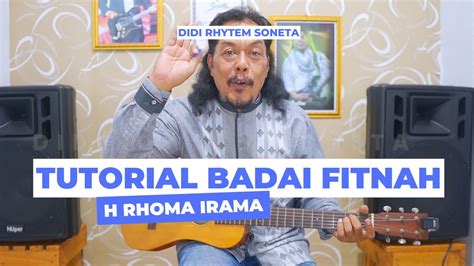 Tutorial Rhytem Badai Fitnah H Rhoma Irama By Didi Rhytem Soneta