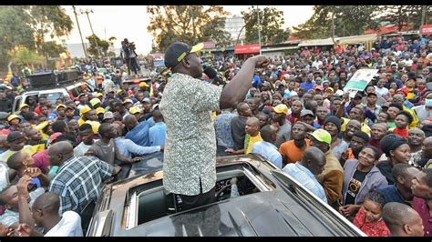 Live Dp Ruto Leading Kenya Kwanza Rally In Wundanyi Taita Taveta