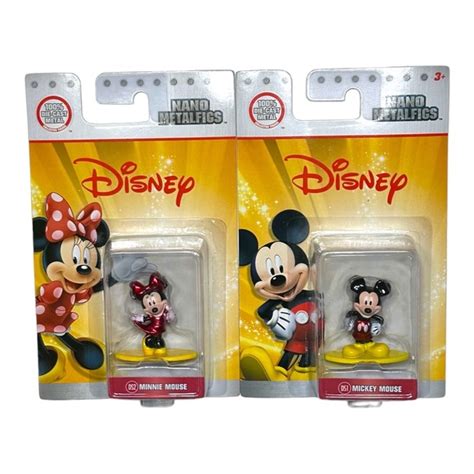 Jada Toys Nano Metalfigs Disney Mickey Mouse Ds Minnie Mouse Ds