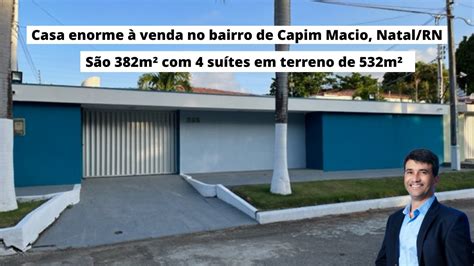 Casa Enorme Venda Em Capim Macio Natal Rn Su Tes M Youtube