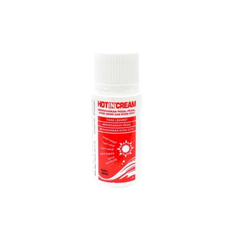 Hot In Cream Botol Ml Kegunaan Efek Samping Dosis Dan Aturan Pakai Halodoc