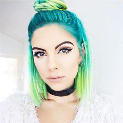 Hairstyle Guru Green Hair Hair Inspiration Hair Inspo Color