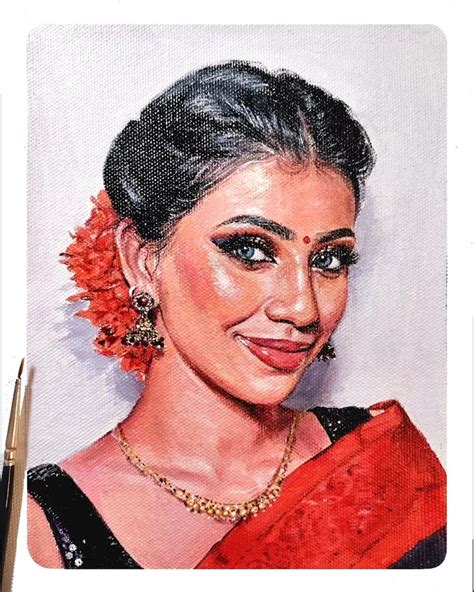 Acrylic Painting Of Vishalijaikumar 🌹🖌️ Types Of Indian Paintings