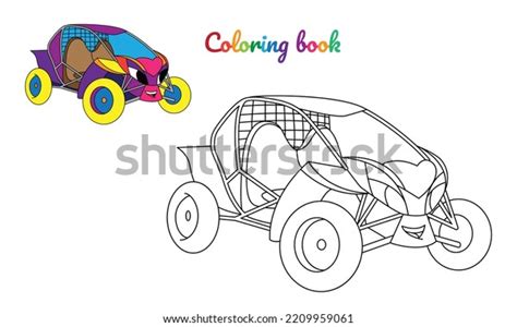 Cartoon Buggy Car Boys Small Funny Stock Vector (Royalty Free) 2209959061 | Shutterstock