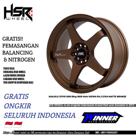 Jual Velg Racing Altis Ft86 Odyssey Silvia Ring 18 Hsr Kailolo Shopee