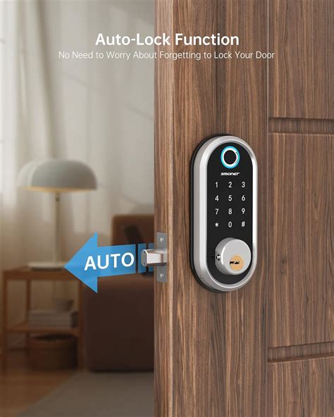 Buy Smart Lock Smonet Keyless Entry Door Lock Fingerprint Door Lock