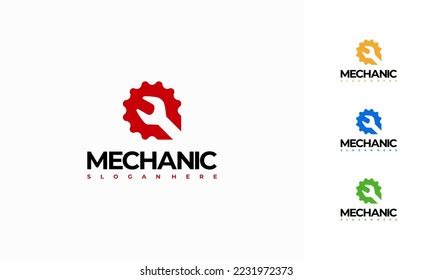 Gear Logo Designs Template Vector Mechanic Stock Vector (Royalty Free ...