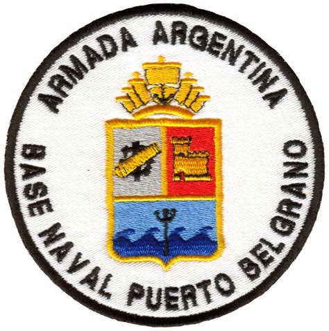 Her Ldica En La Argentina Escudo De La Base Naval Puerto Belgrano